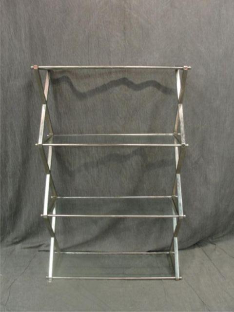 Steel Etagere. From a Long Island