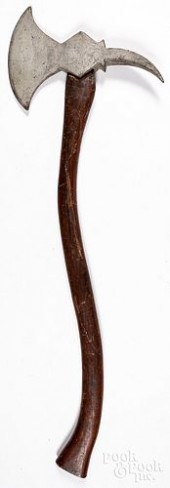 STEEL FIREMAN AXE, WITH PERIOD