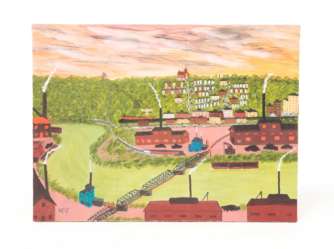 STEEL MILLS BY JOHN GRAVES.