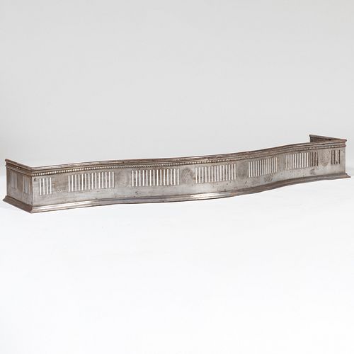 STEEL SERPENTINE-FRONT FIREPLACE