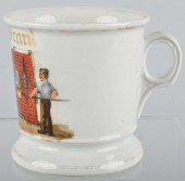 Steelworker Shaving Mug. <br /