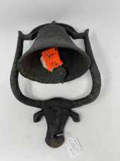STEER BELL POST MOUNTED WITH S