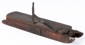 STEERABLE WOOD SAMPLE SLED MOD