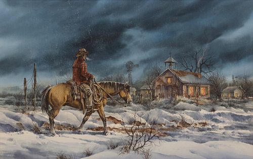 STEFAN KRAMAR (1921-2013) WESTERN