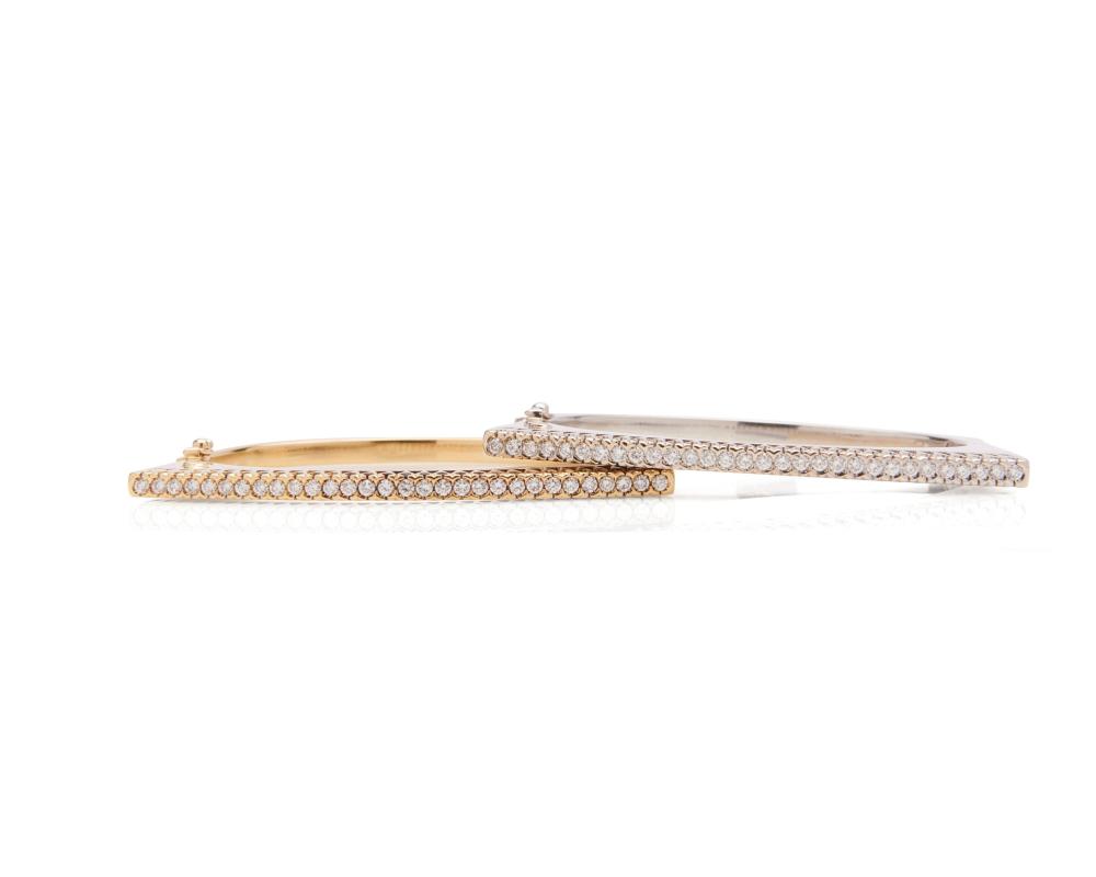 STEFANO RICCI PAIR OF 18K GOLD