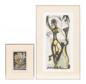 STEFFEN THOMAS, TWO WORKS ON P