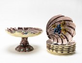 STEIDL MAJOLICA SHELL-FORM DES