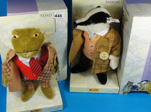 Steiff Bears from the Wind In The