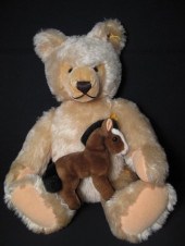 Steiff collectible blonde moha
