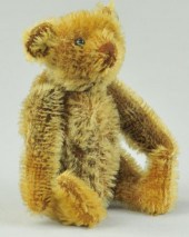 STEIFF RATTLE TEDDY BEAR WITH