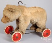 STEIFF RIDE-ON PLUSH BEAR, EAR