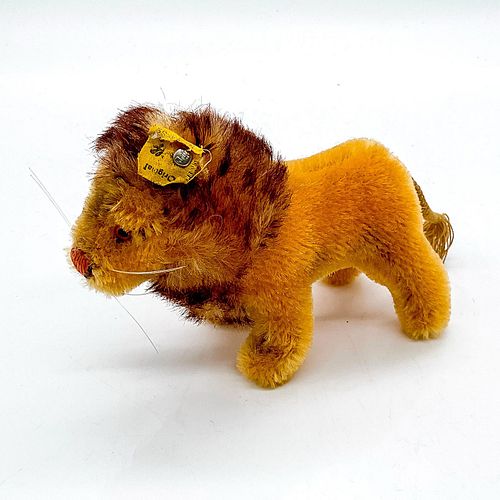 STEIFF STUFFED ANIMAL LIONYellow