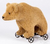 STEIFF STUFFED MOHAIR BEAR ON