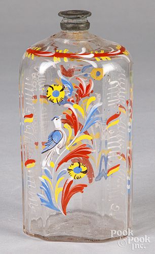 STEIGEL TYPE ENAMEL DECORATED
