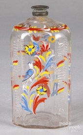 STEIGEL TYPE ENAMEL DECORATED