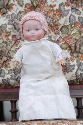 STEINER BISQUE HEAD BABY DOLL.