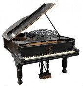 STEINWAY & CONS EBONIZED GRAND
