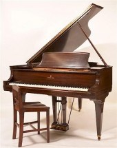 STEINWAY MAHOGANY BABY GRAND P