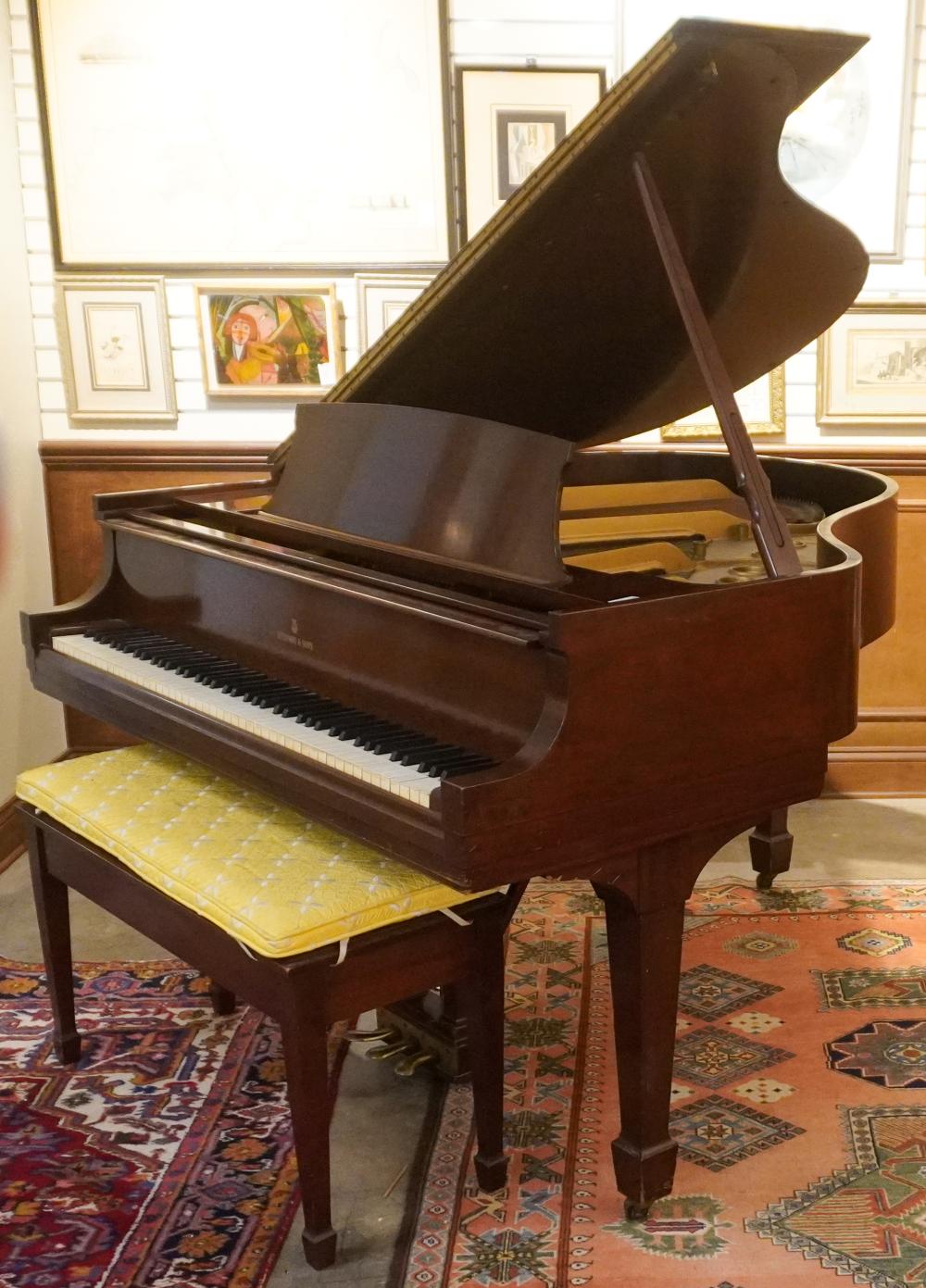 STEINWAY MODEL S MAHOGANY BABY