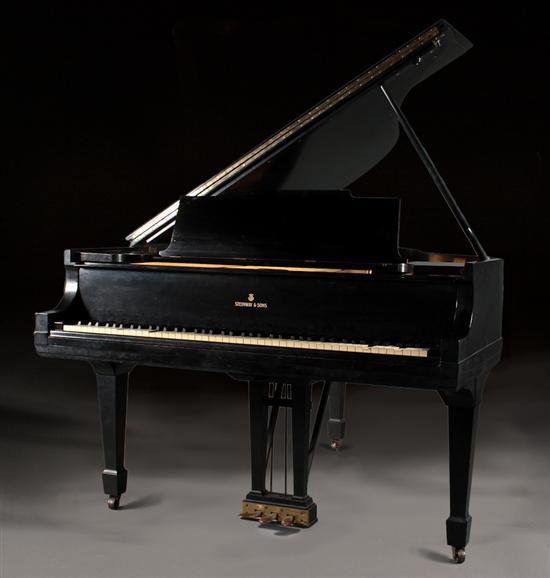 Steinway & Sons ebonized cased