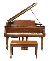 STEINWAY & SONS MAHOGANY BABY