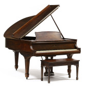 STEINWAY & SONS MAHOGANY "CAPO