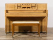 STEINWAY & SONS UPRIGHT PIANO