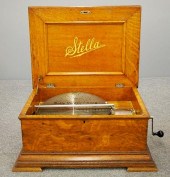 STELLA MUSIC BOXA late 19th ce