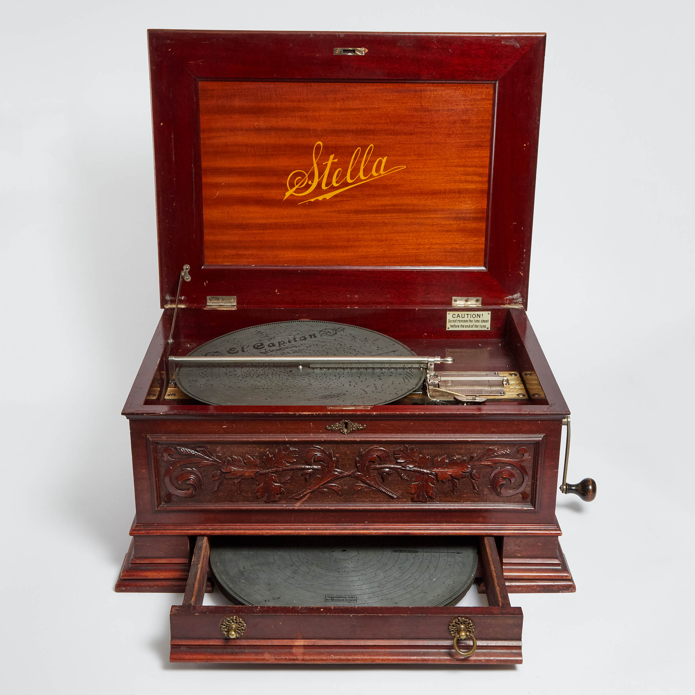 Stella Swiss Mahogany Disc Music