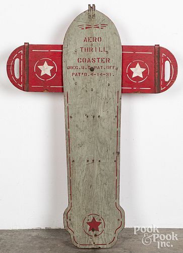 STENCILED AERO THRILL COASTER