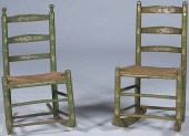 Stenciled Rockers American a p