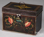 STENCILED TIN TOLEWARE DOCUMEN