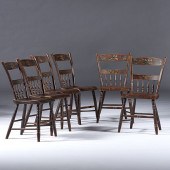 Stenciled Windsor Chairs Ameri