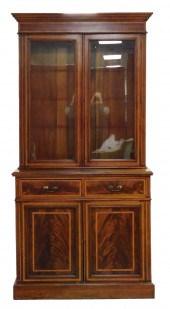 STEP BACK CABINET, GEORGIAN ST
