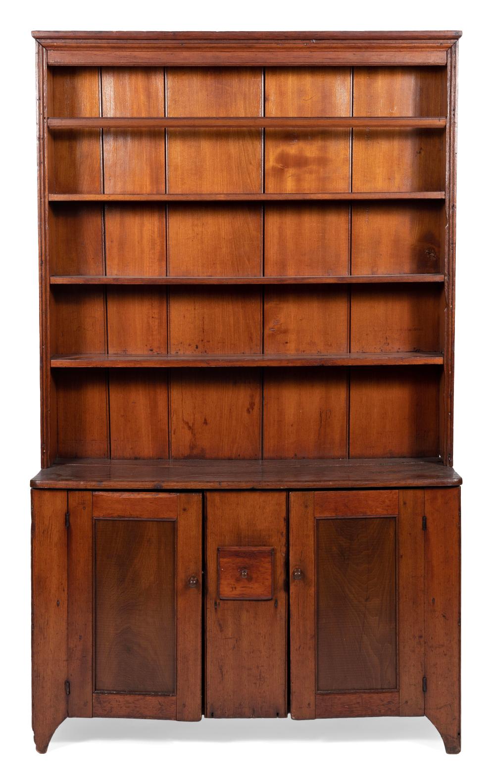 STEP-BACK CUPBOARD 19TH CENTURY