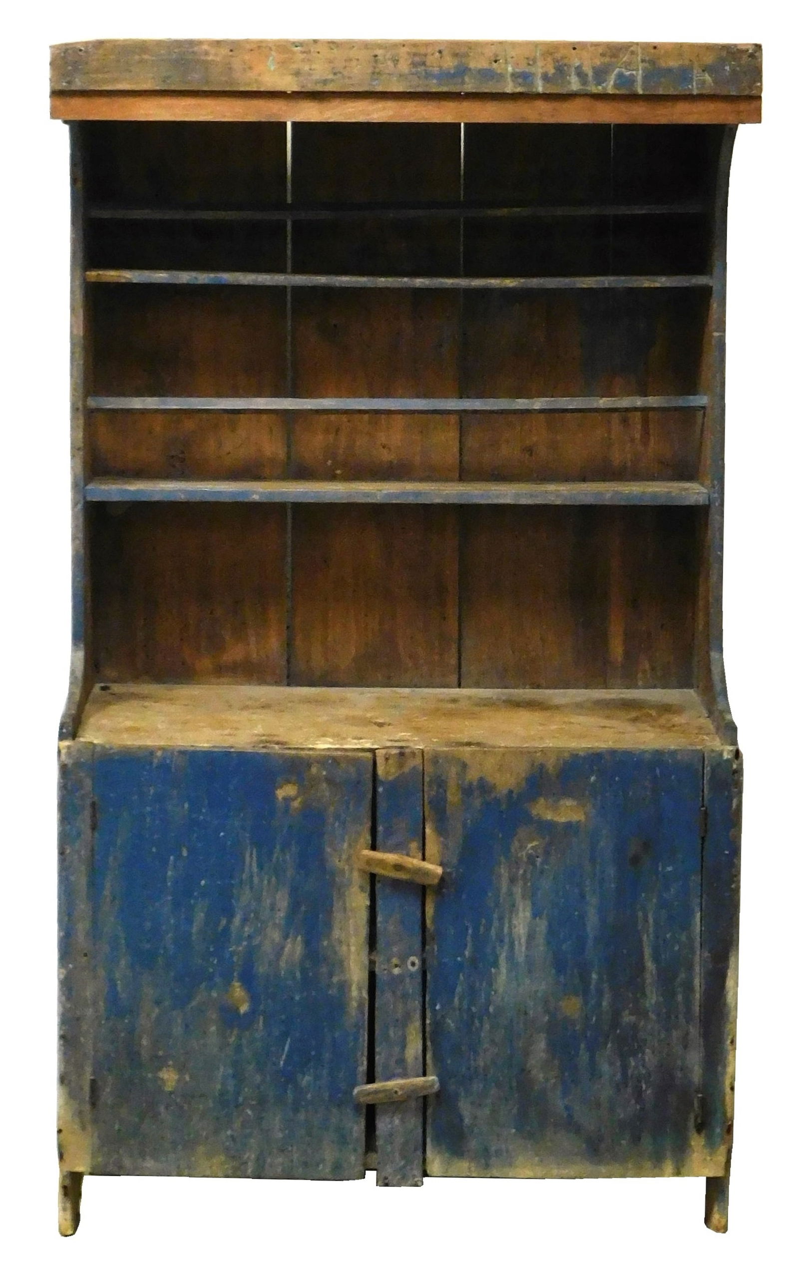 STEP BACK CUPBOARD, NEW ENGLAND,