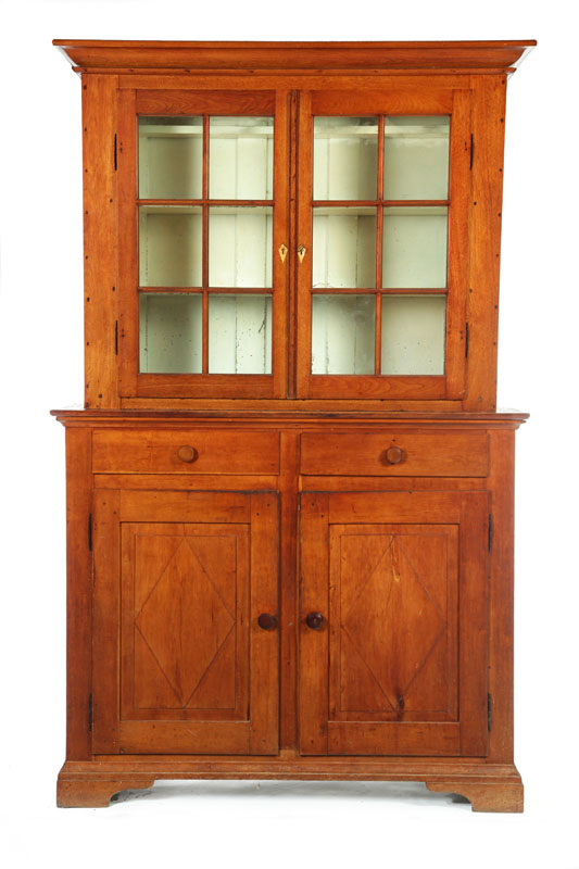 STEP-BACK CUPBOARD.  Probably