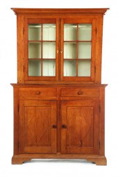 STEP-BACK CUPBOARD.  Probably