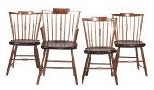 STEP DOWN WINDSOR CHAIRS Set o
