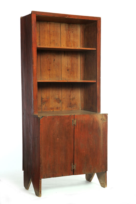 STEPBACK CUPBOARD.  American 