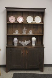 STEPBACK CUPBOARD BY BENNER. O