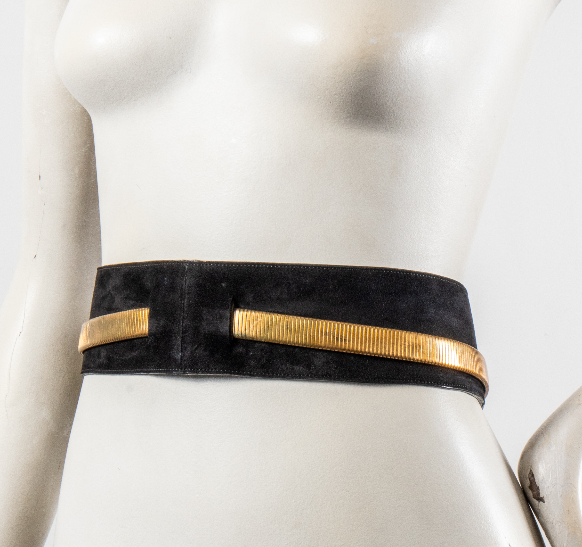 STEPHANE KELIAN PARIS BLACK SUEDE &