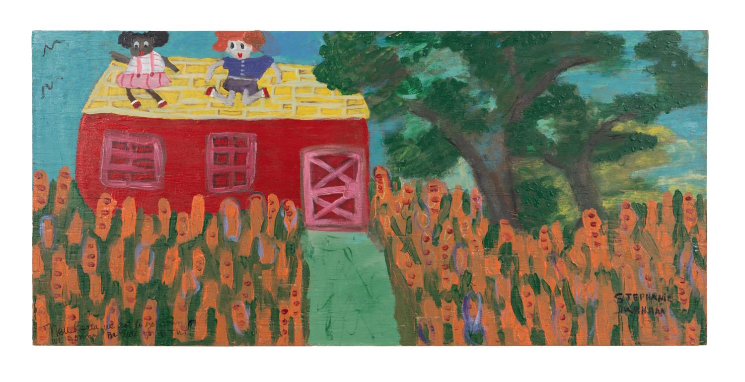 STEPHANIE DURHAM SIGNED FOLK ART