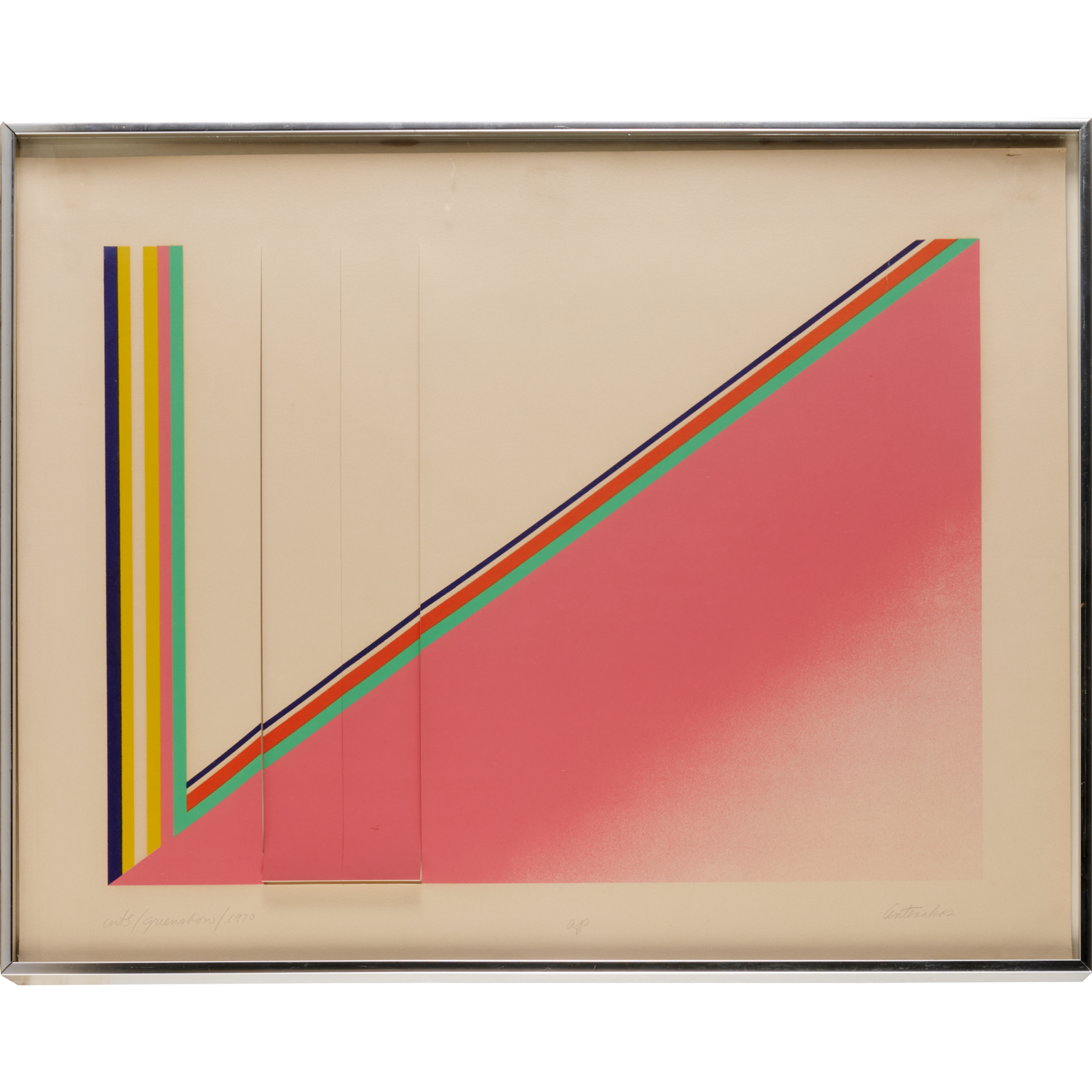 STEPHEN ANTONAKOS, LITHOGRAPH