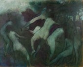 STEPHEN BAGNELL OIL ON BOARD L
