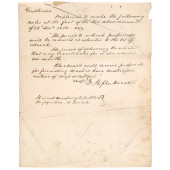 STEPHEN DECATUR 1818 LETTER SI