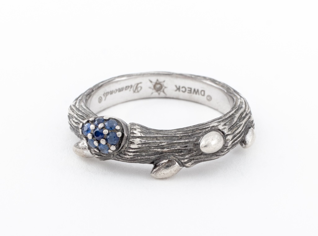 STEPHEN DWECK SILVER SAPPHIRE &