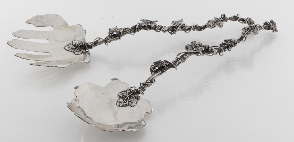 STEPHEN DWECK SILVER SERVING FORK &