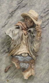 STEPHEN HERRERO (B.1952) COWBO