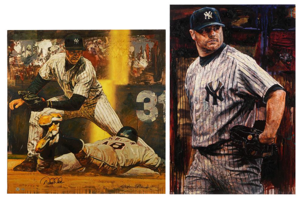 STEPHEN HOLLAND (20TH CENTURY): TWO